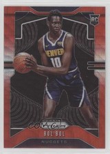 2019-20 Panini Prizm Rookie Ruby Wave Prizm Bol Bol #282 d4v