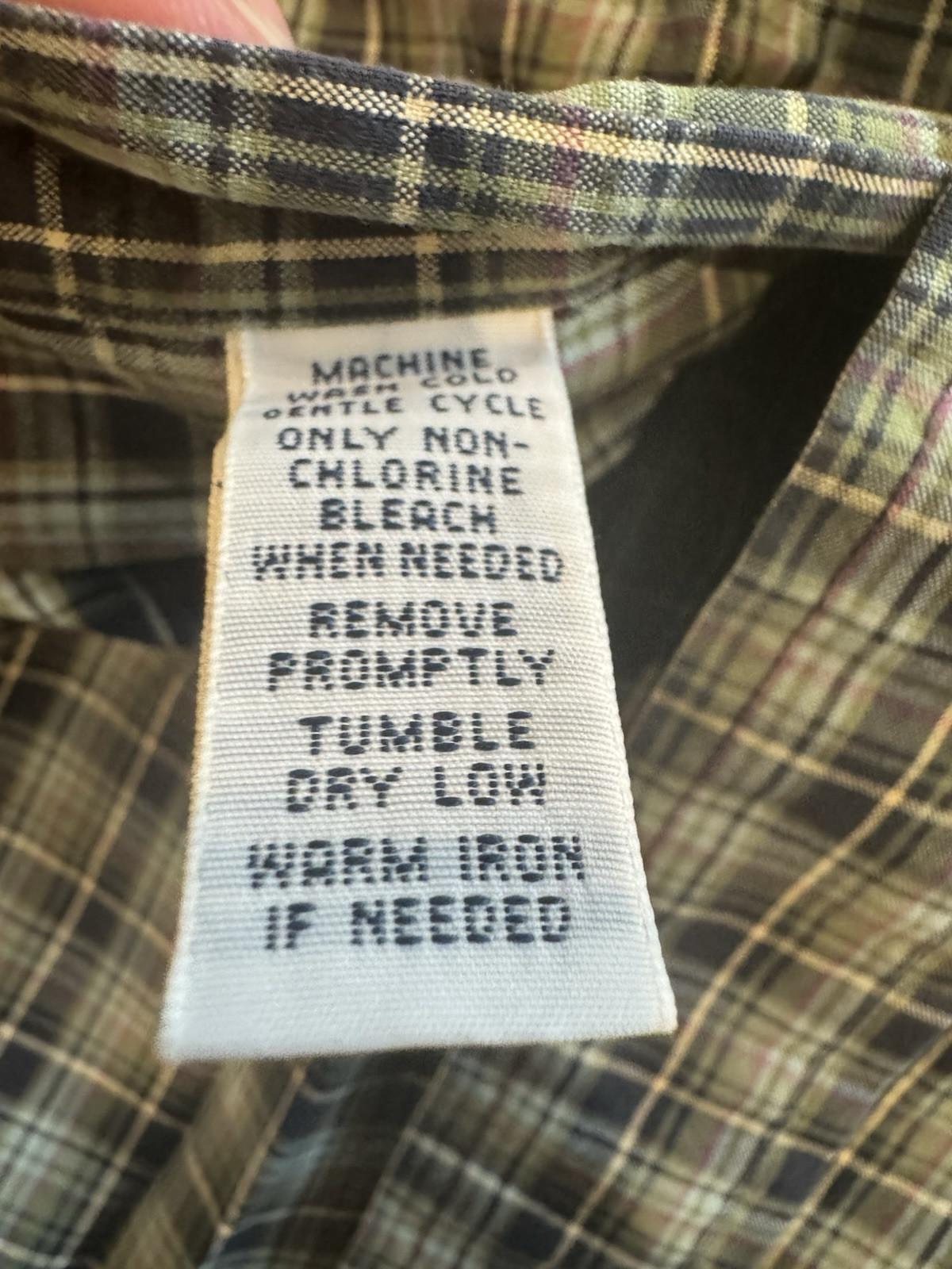 Camicia Ralph Lauren vintage uomo M a quadri vestibilità classica polo pony