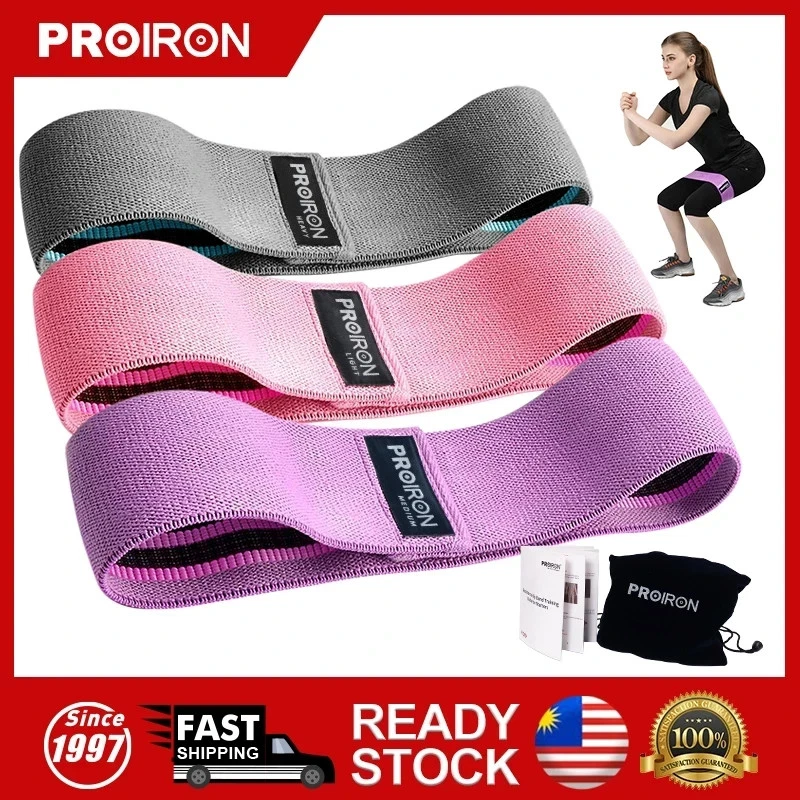 PROIRON Fabric Resistance Bands Set 3 Non Slip Booty Bands Legs Glutes Workout
Opens in a new window