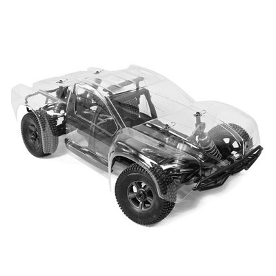HoBao Hyper 8 Short Course Truck 1/8 80% ARR Roller (klare Karosserie) B-8SCE
