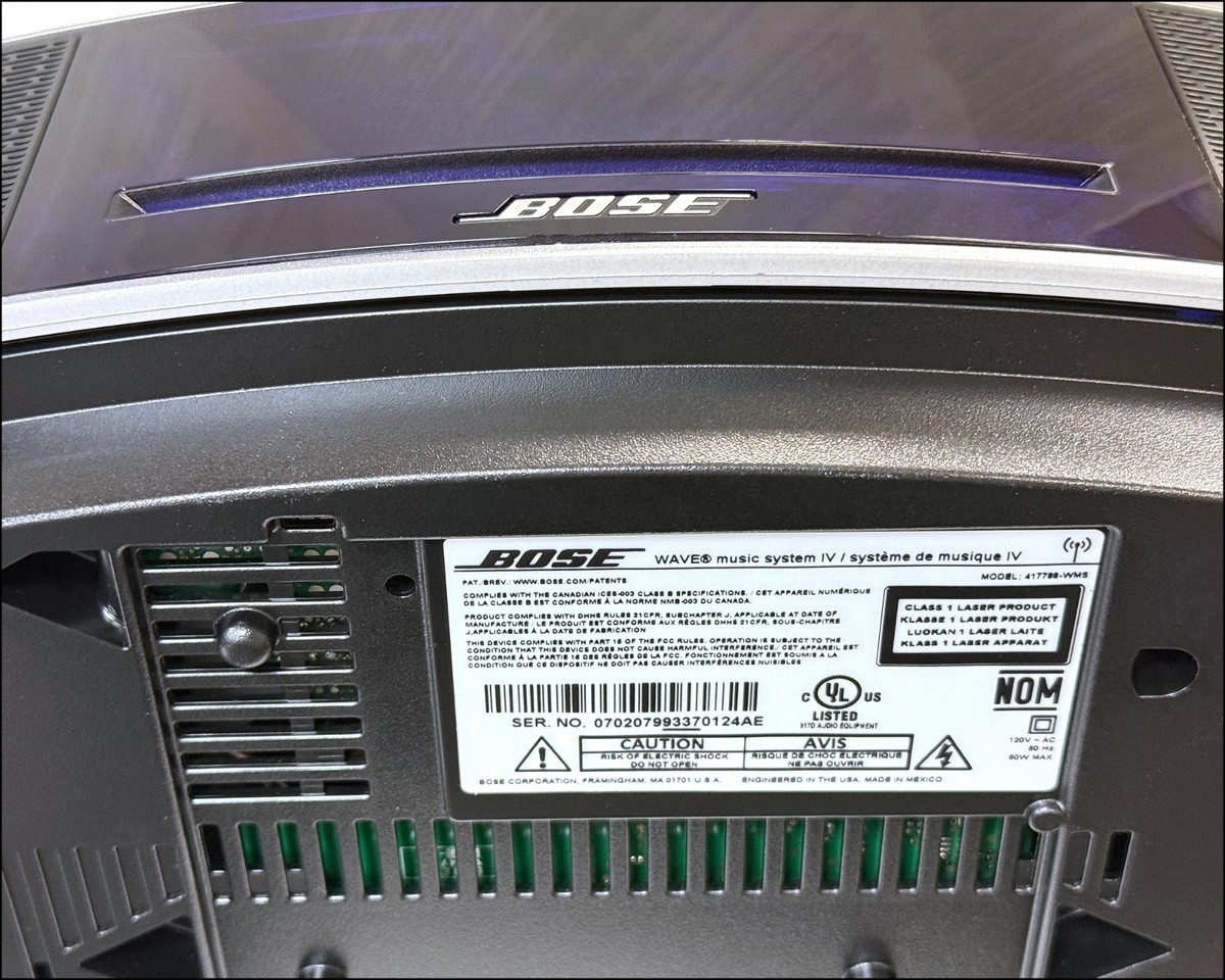 【美品】BOSE Wave Music System IV Amazon.com: Bose Wave Music System IV - Espresso Black