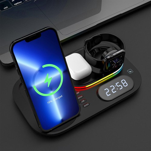 Multifunctional Wireless Charger Dock Wireless Charging Stand - 第 11/11 張圖片