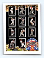 1993 Topps #A Certified Winner A 1-11 Black Gold Certified Winners