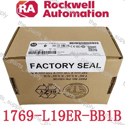 New Factory Sealed AB 1769-L19ER-BB1B/ A CompactLogix 5370 L19 1MB Controller
