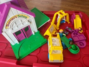 Barney Schoolhouse for sale | eBay