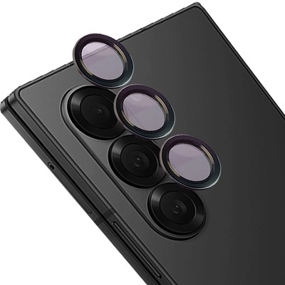 Kameraglas mit Applikator für Galaxy Z Fold6 Bizon Objectivschutzglas Handyglas