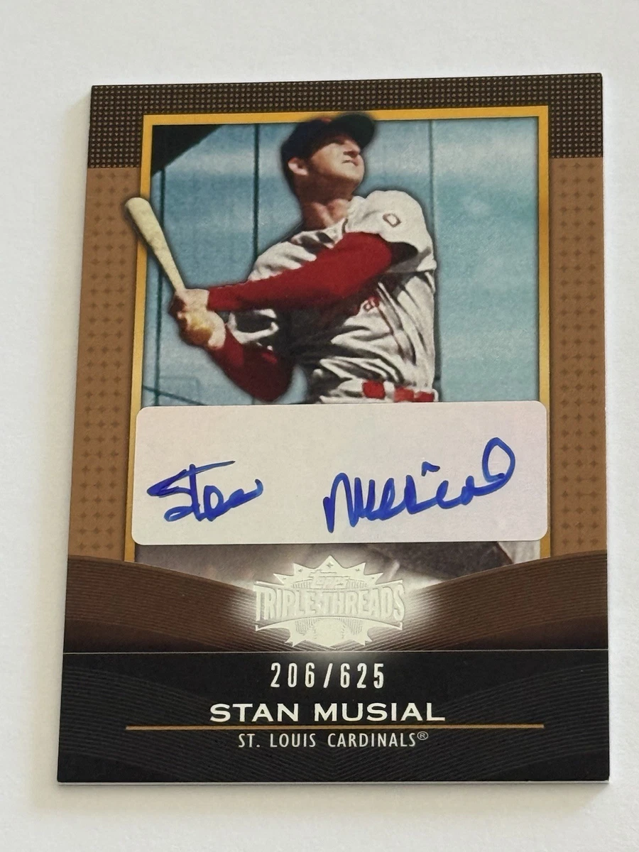 Topps Stan Musial Baseball Serial Numbered Sports Trading Cards