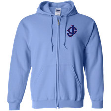 Jersey City Giants Full Zip Hoodie A2 - Negro Leagues Baseball Team