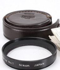 MINT Nikon Close-up NO.4.T close-up NO.1 both 52mmm, and Nikon L1Bc 72mm