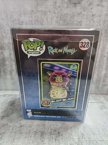 Funko Pop Blim Blam #328 Digital Legendary Exclusive LE 1,900 Rick and Morty - Picture 3 of 5