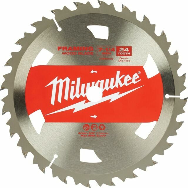 24T Circular Saw Framing Blade - Pack 