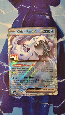 Pokemon Card Chien-Pao ex Prize Pack 4 Promo (061) Paldea