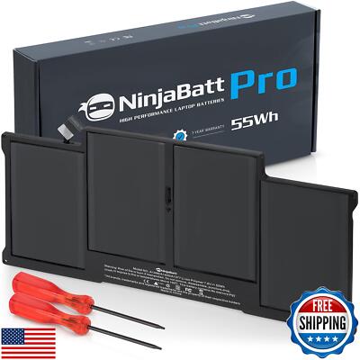 NinjaBatt Battery A1466 for Apple MacBook Air 13 Inch [2010 2011 2012 2013 20