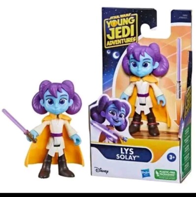 Star Wars Young Jedi Adventures Lys Solay 3-Inch Action Figure Disney Hasbro