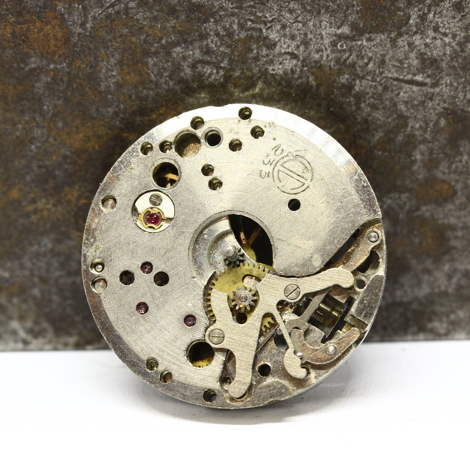 Montre Vintage ANJAX Mécanique Homme - Mouvement Cupillard 233, Boîtier Acier, Années 60