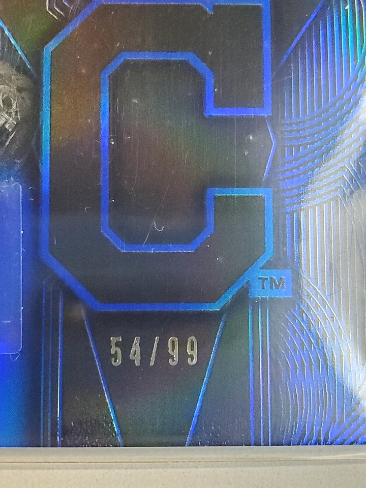 Francisco Lindor 2016 Topps Chrome Refractor Autograph 54/99 Auto card Indians - Image 2 of 4