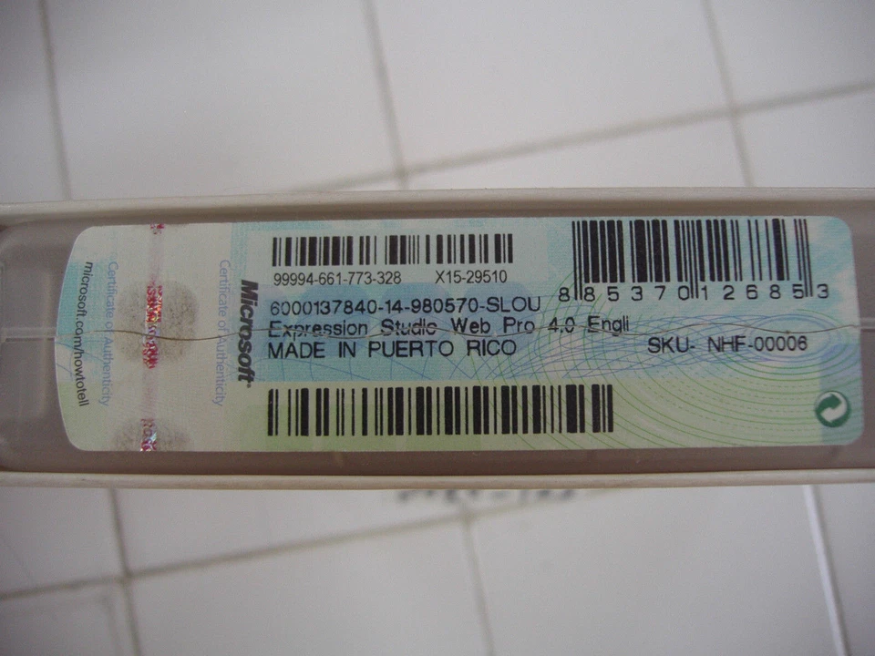 MS Microsoft Expression Studio 4 Web Professional Full English DVD =NEW BOX= - Image 3 of 3