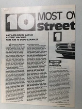 MISC2299 Vintage Article 10 Most Overlooked Street Machines Dec 1985 12 page