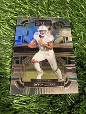 Devon Achane 2023 Panini Select Football Concourse Silver Die cut #63
