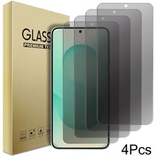 4-Pack For Samsung S25 Plus S25 Ultra 5G Privacy Tempered Glass Screen Protector