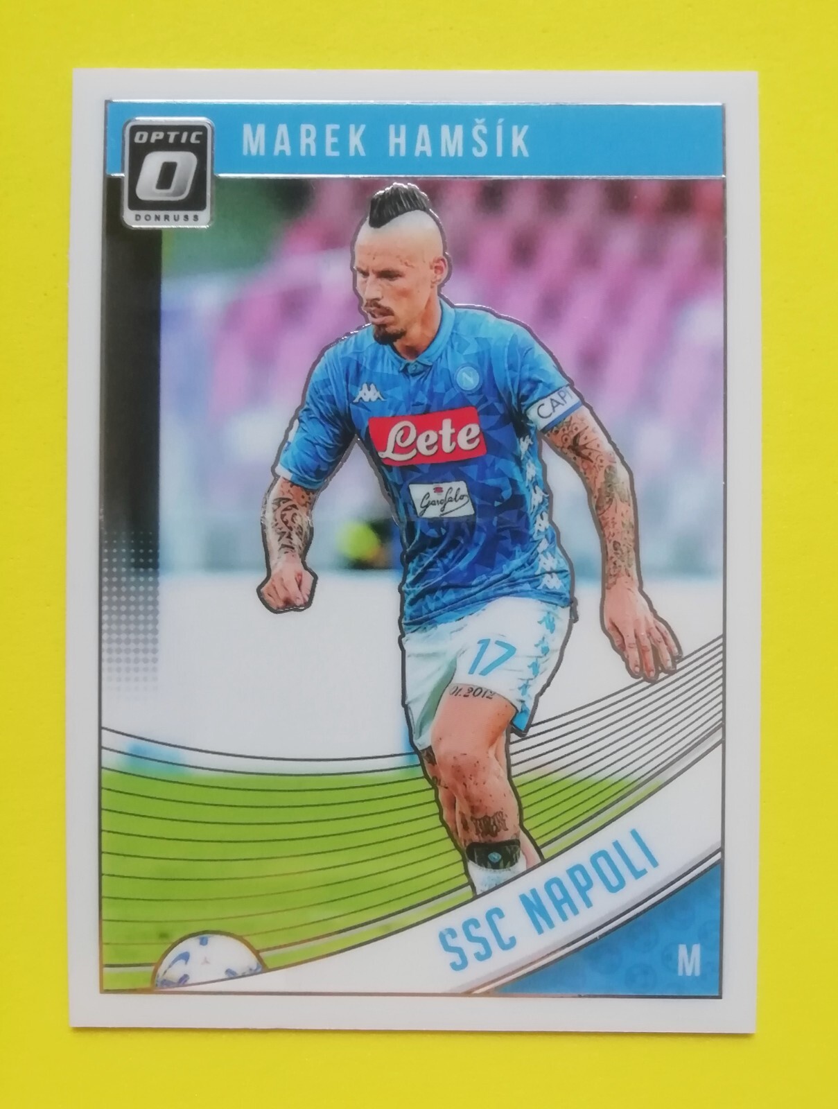 2018-2019 Donruss Soccer 6x NAPOLI Cards Bundle Hamsik Zielinski Insigne Milik - Picture 3 of 14