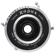 GOERZ APOCHROMAT ARTAR 4in F9.5 LENS W/ RAPAX SHUTTER LARGE FORMAT