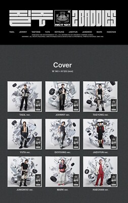 NCT 127 4th Album 질주/2 Baddies Digipack Ver. CD+24p P.Book+P