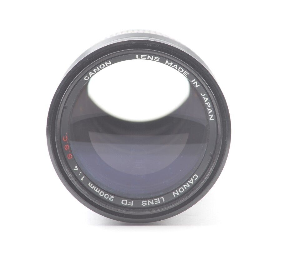 Mint】CANON FD 200mm f/4 S.S.C for EF,AE-1 program,A-1,F-1,T-90