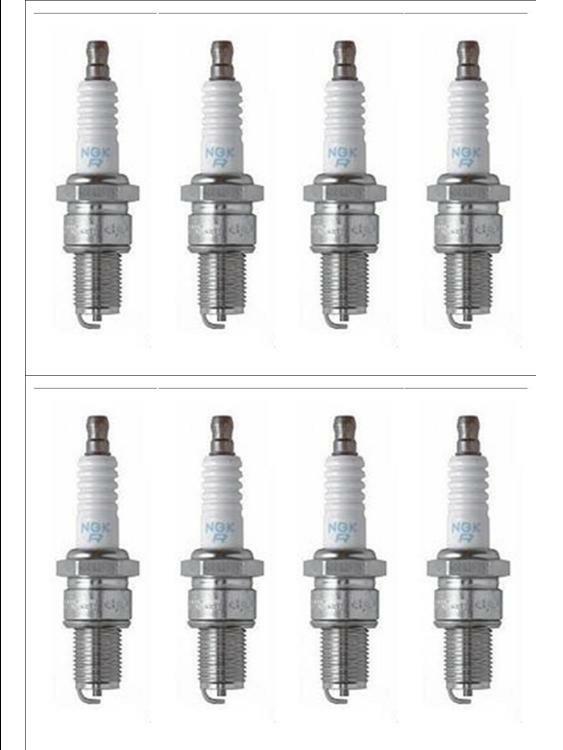 8 Plugs of NGK V-Power Spark Plugs BR9EYA/7548