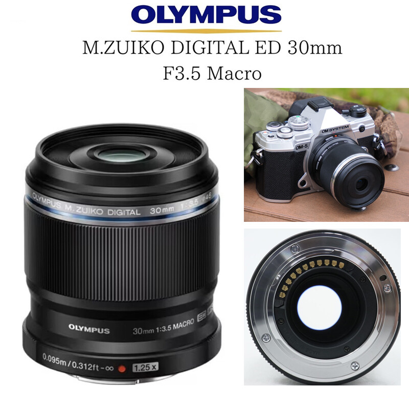 Olympus M.Zuiko Digital ED 30mm F3.5 Macro Lens for Micro