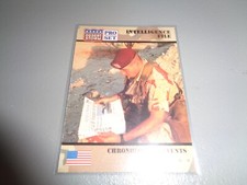 1991 Pro Set Desert Storm Card #133 Intelligence File Chronology of Events
