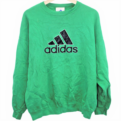 green crewneck sweater