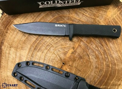 Cold Steel Srk Compact Sk 5 Carbon Fixed Blade Knife Sheath 49lckd Tactical Ebay