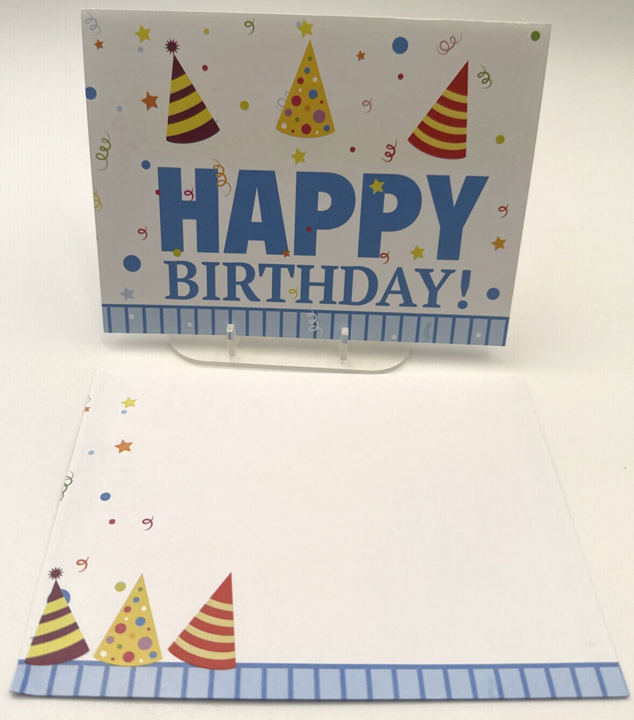 Assorted Birthday Greeting Cards With Colorful Matching Envelopes -Set of 4