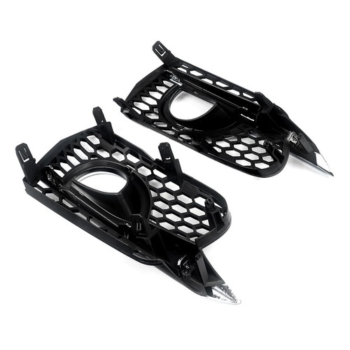 For 2014-2017 Infiniti Q50 Base Front Lower Grille Fog Light Cover Bezel Grill - Picture 11 of 24