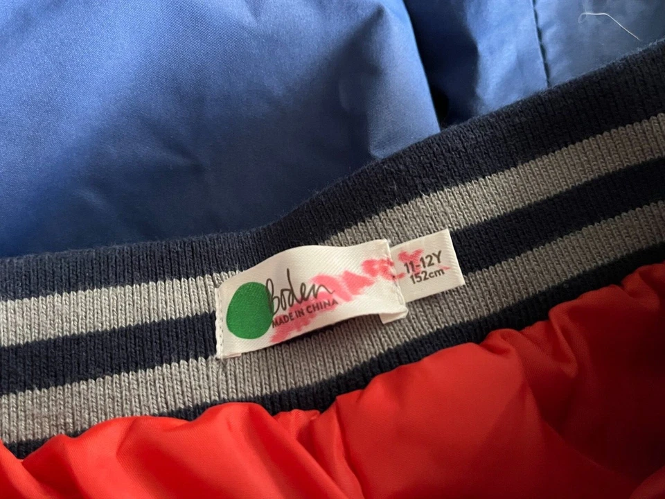 Calça de esqui/neve azul marinho MINI BODEN masculina tamanho 11-12 - Imagem 3 de 3