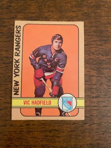 1972-73 O-Pee-Chee OPC #31 Vic Hadfield - New York Rangers