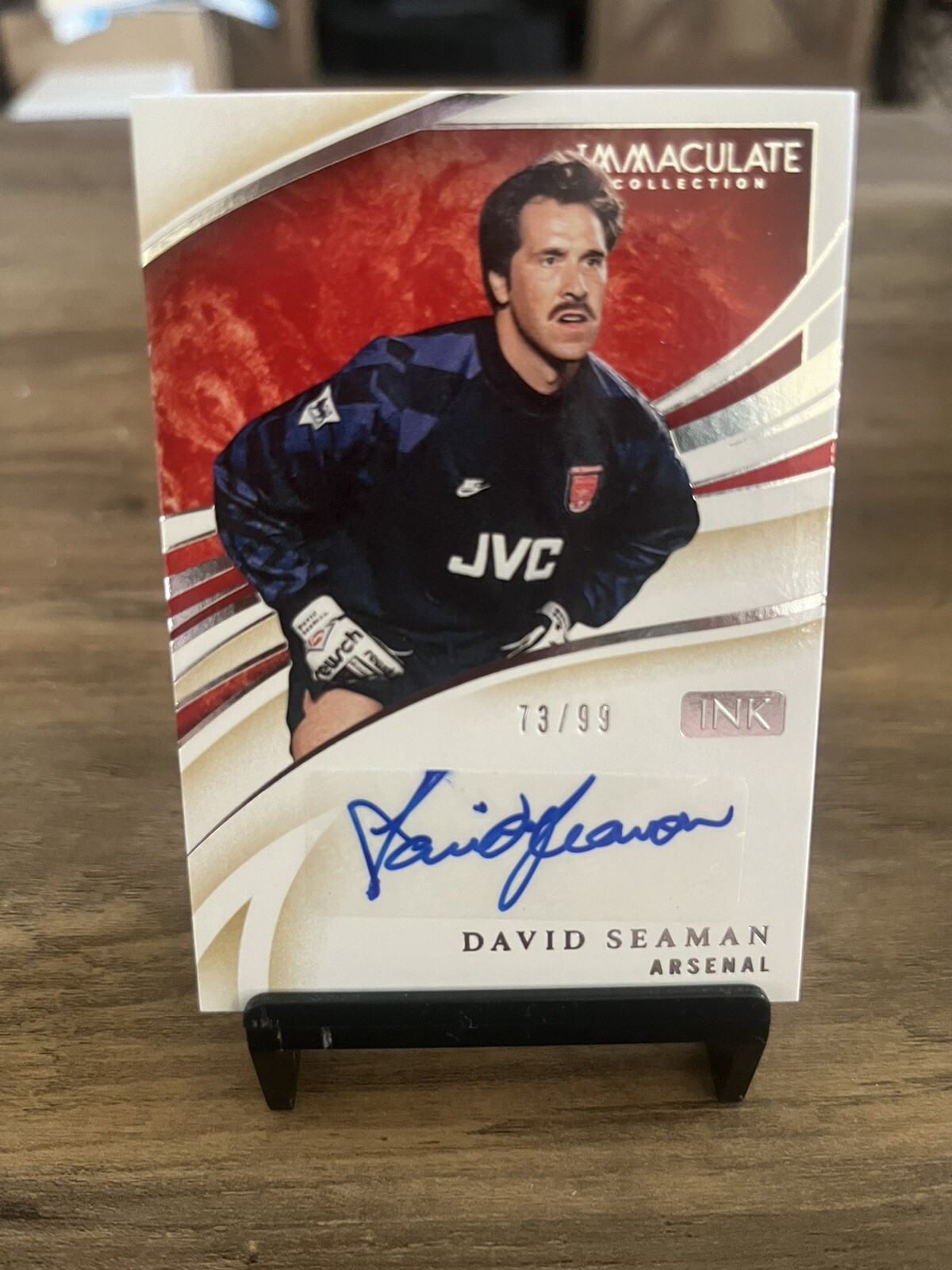 2020 Immaculate Collection I-DS David Seaman Arsenal Auto 73/99