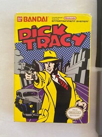 Nintendo NES Game Dick Tracy Box & Game Only No Manual 