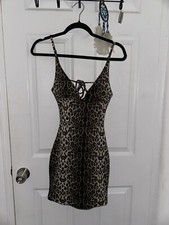 Leopard bodycon dress