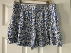 ZARA Blue Floral Printed Skort Size XL. SHEIN Black Mid Length Skirt Size XL — photo 3