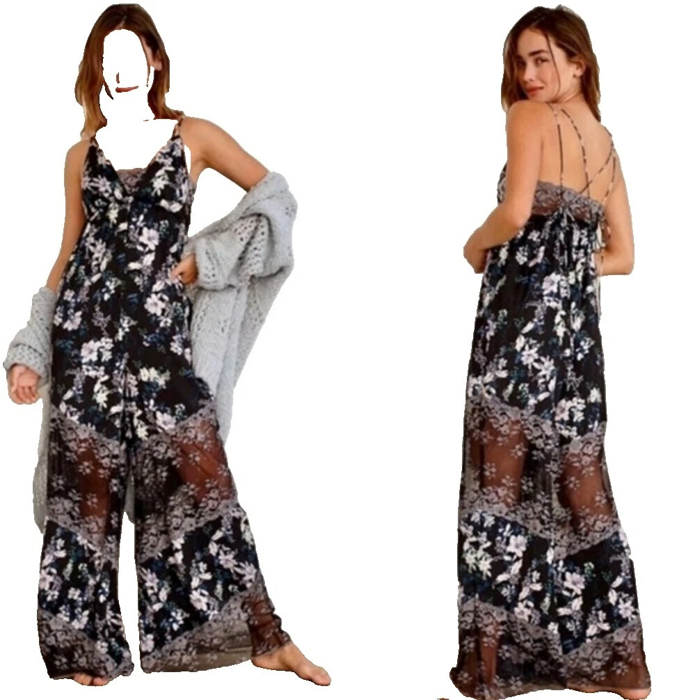 Free People Viscosa Floral Jumpsuits & Rompers for Women