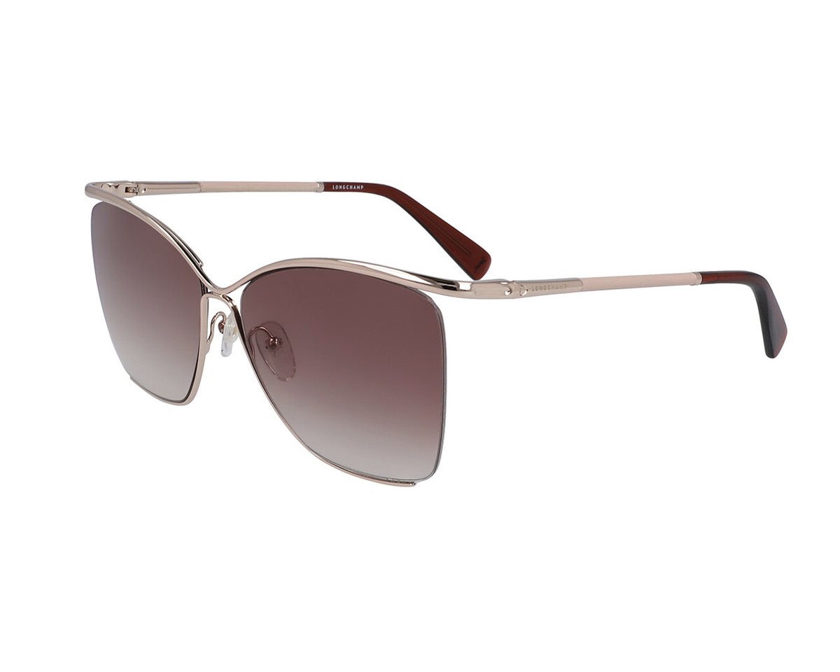 Brand New LONGCHAMP Sunglasses LO132SL 42823 716 Gold  display picture 3
