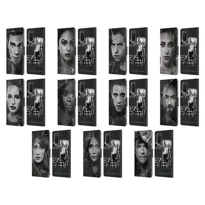 RIVERDALE KAPPUTTE GLAESER PORTRAITS BRIEFTASCHE HUELLE FÜR SAMSUNG HANDYS 2