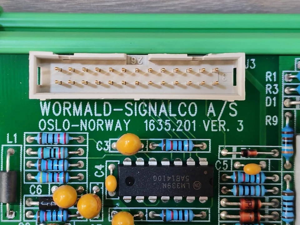 PLACA PCB WORMALD-SIGNALCO A/S 1635.201 VER.3 Foto 2 de 4