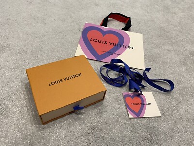 100% Original Louis Vuitton Geschenkbox S 15*13*4CM. Band + limitierte Geschenkkarte + Tasche