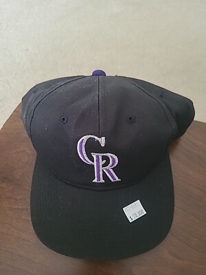 Nice Vintage Young An Colorado Rockies Snapback Hat