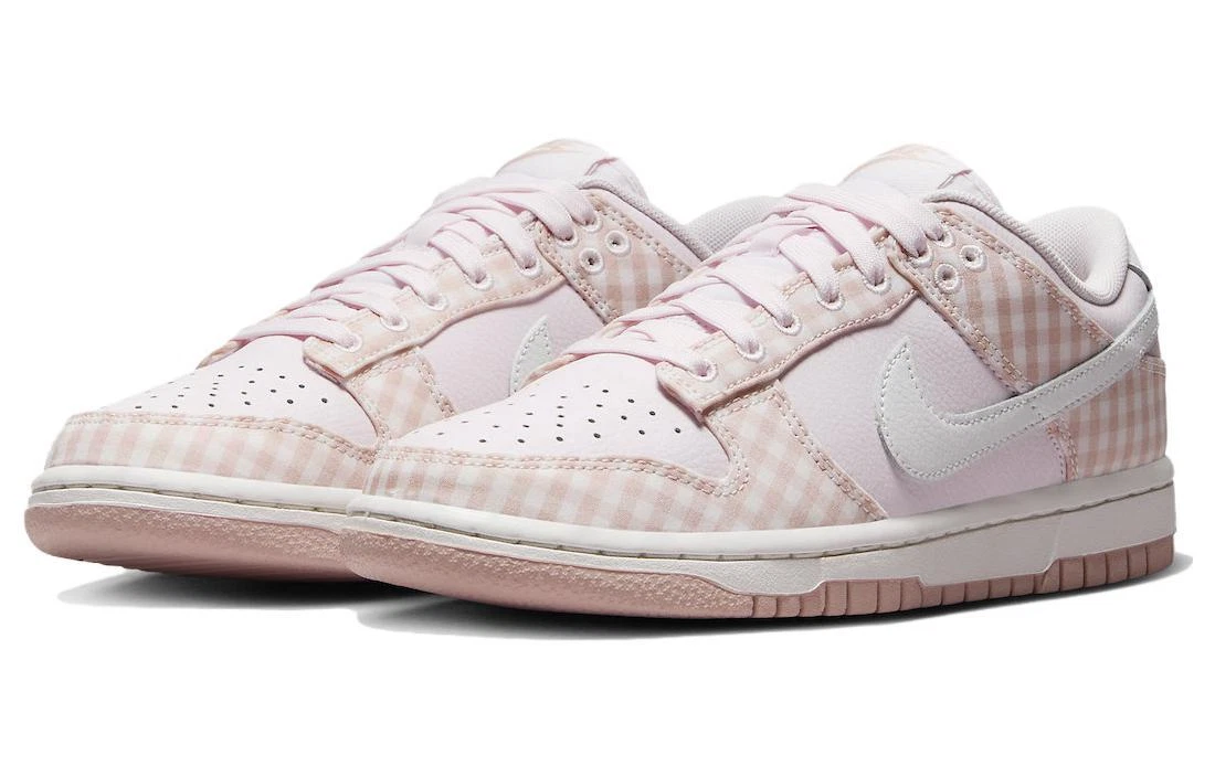 Nike Dunk Low Pink Gingham W for sale | eBay