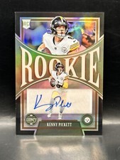 2022 Chronicles Kenny Pickett Legacy Update Rookies Signature Black 1/1 RC