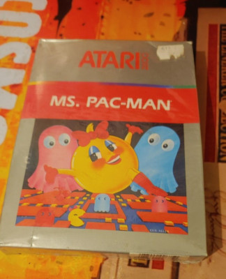 Ms. Pac-Man (1982) for ATARI VCS 2600 (Modul, Manual, Box) classic 8-bit CIB NEW